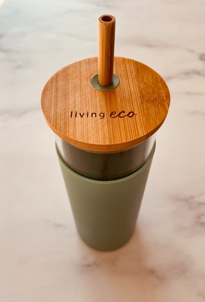 Sage Green Glass Tumbler One